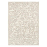 Kelso Natural Ivory Wool Nursery Rug THERUG