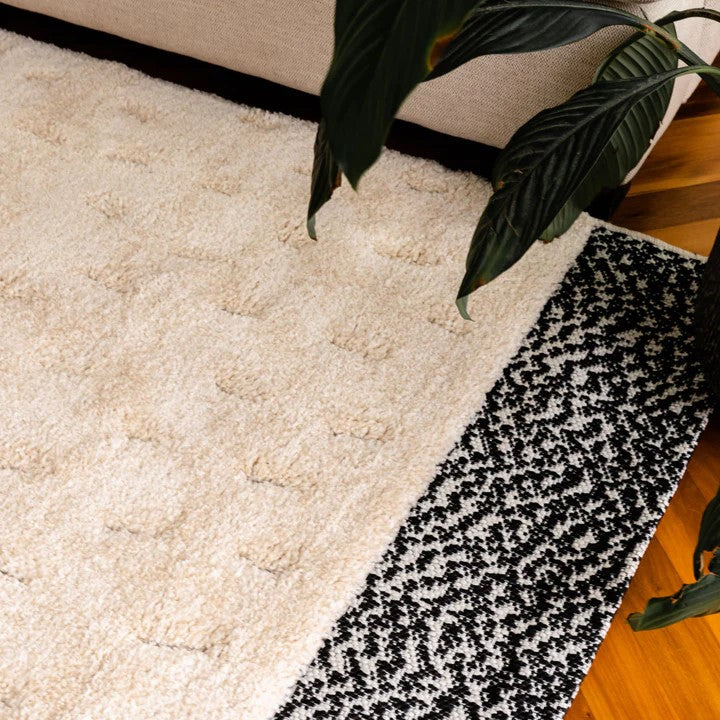 Liege Textured Cream Grey Rug