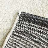 Liege Moroccan Cream Black Rug