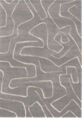 Lilly Abstract Grey Rug