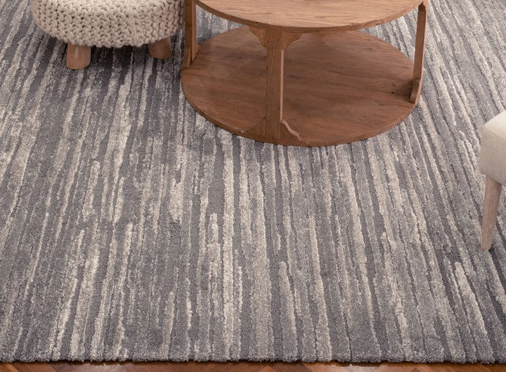 Lilly Sculpted Grey Rug