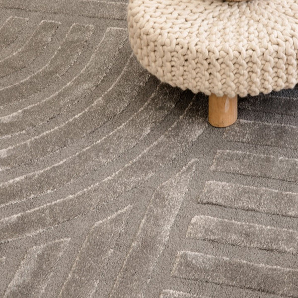 Lilly Modern Grey Rug