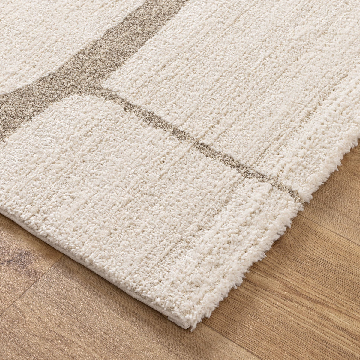 Loki Abstract Beige Rug