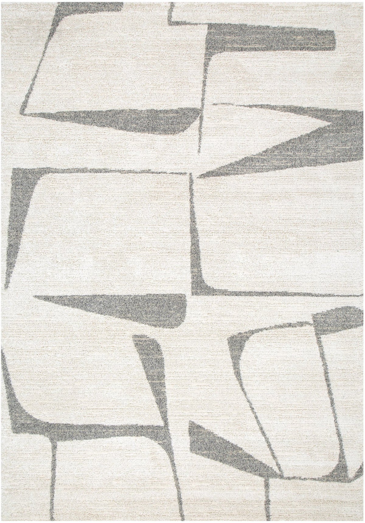 Loki Abstract Grey Rug