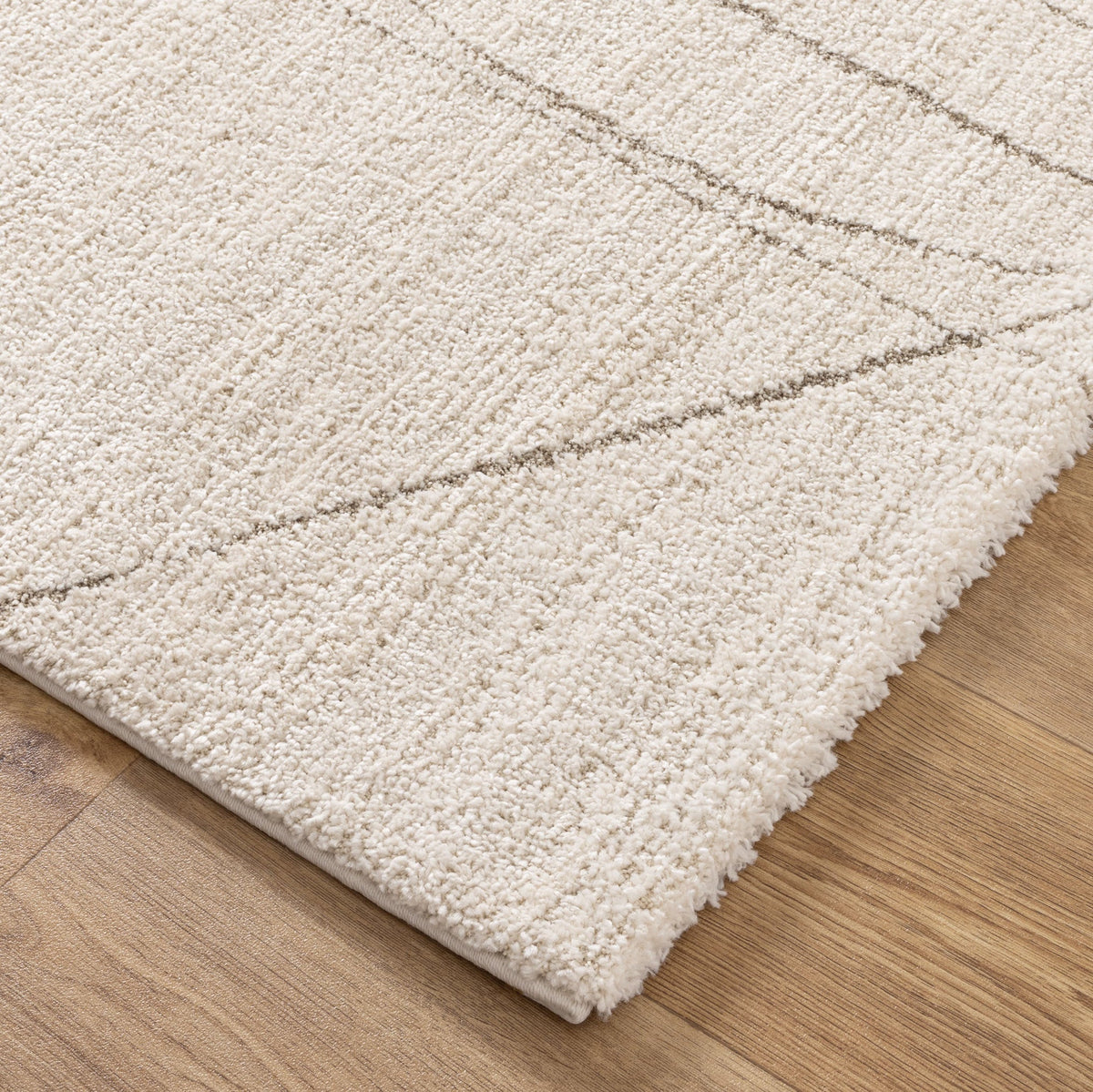 Loki Curves Cream Rug