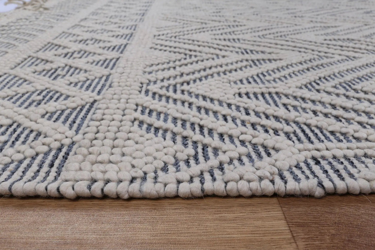 Lumina Arrow Beige Transitional Rug BRAVEN