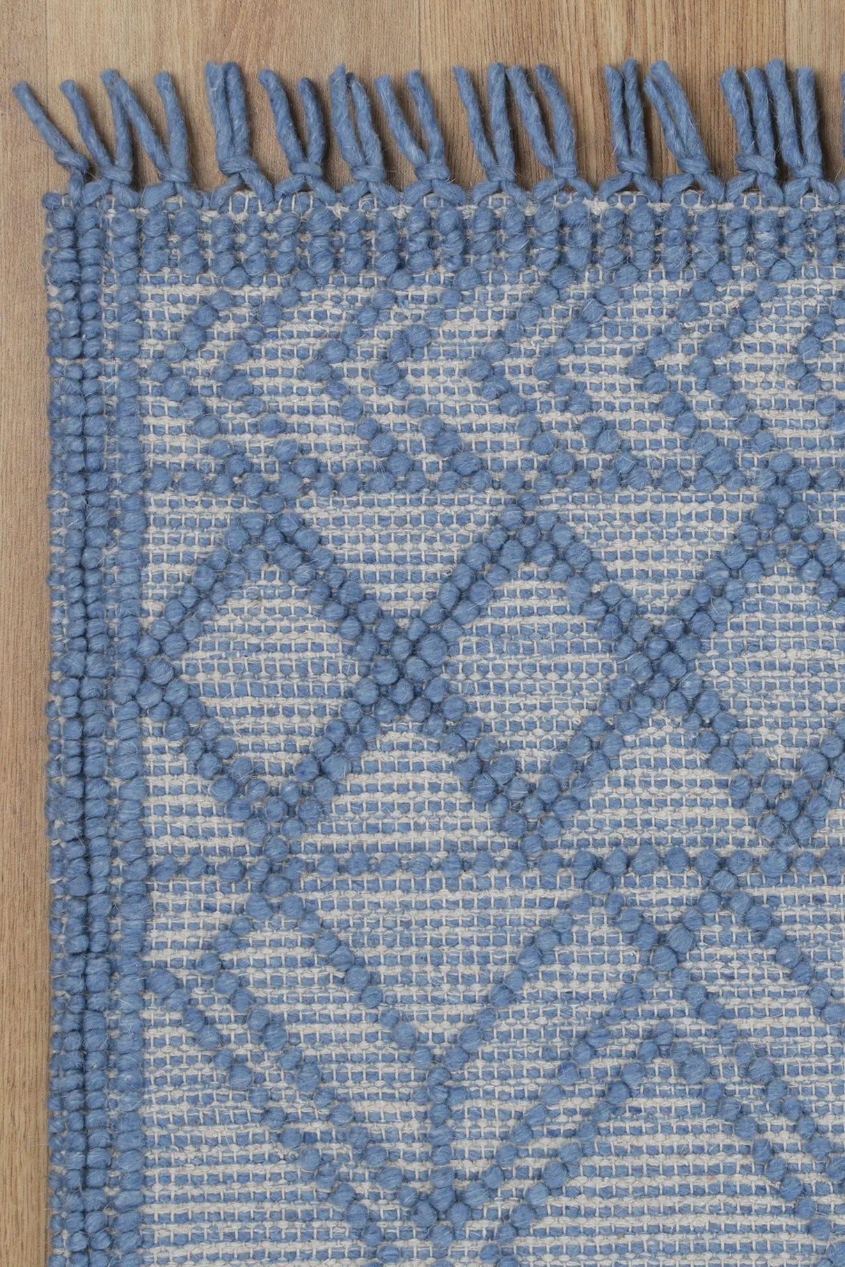 Lumina Blue Transitional Rug BRAVEN