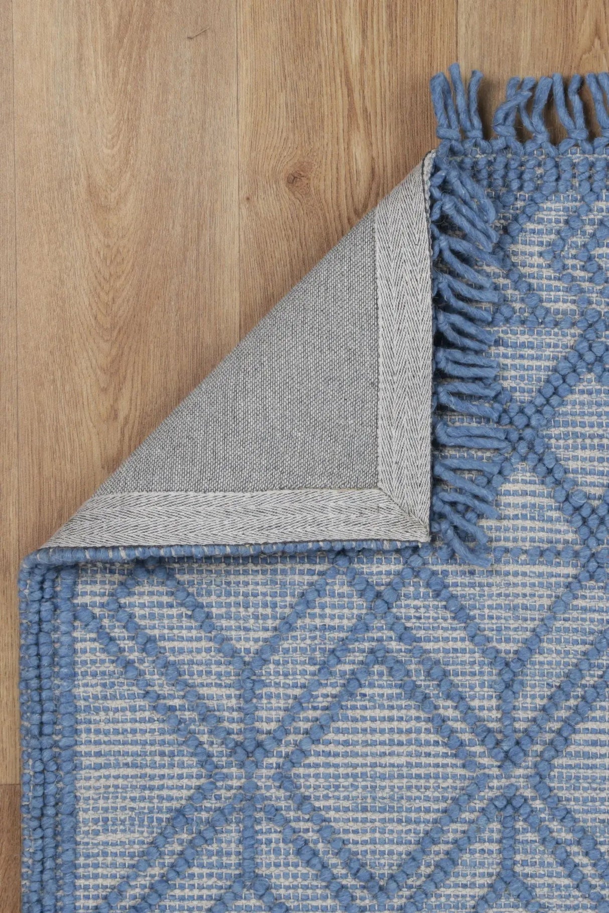 Lumina Blue Transitional Rug BRAVEN