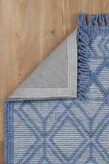 Lumina Blue Transitional Rug BRAVEN