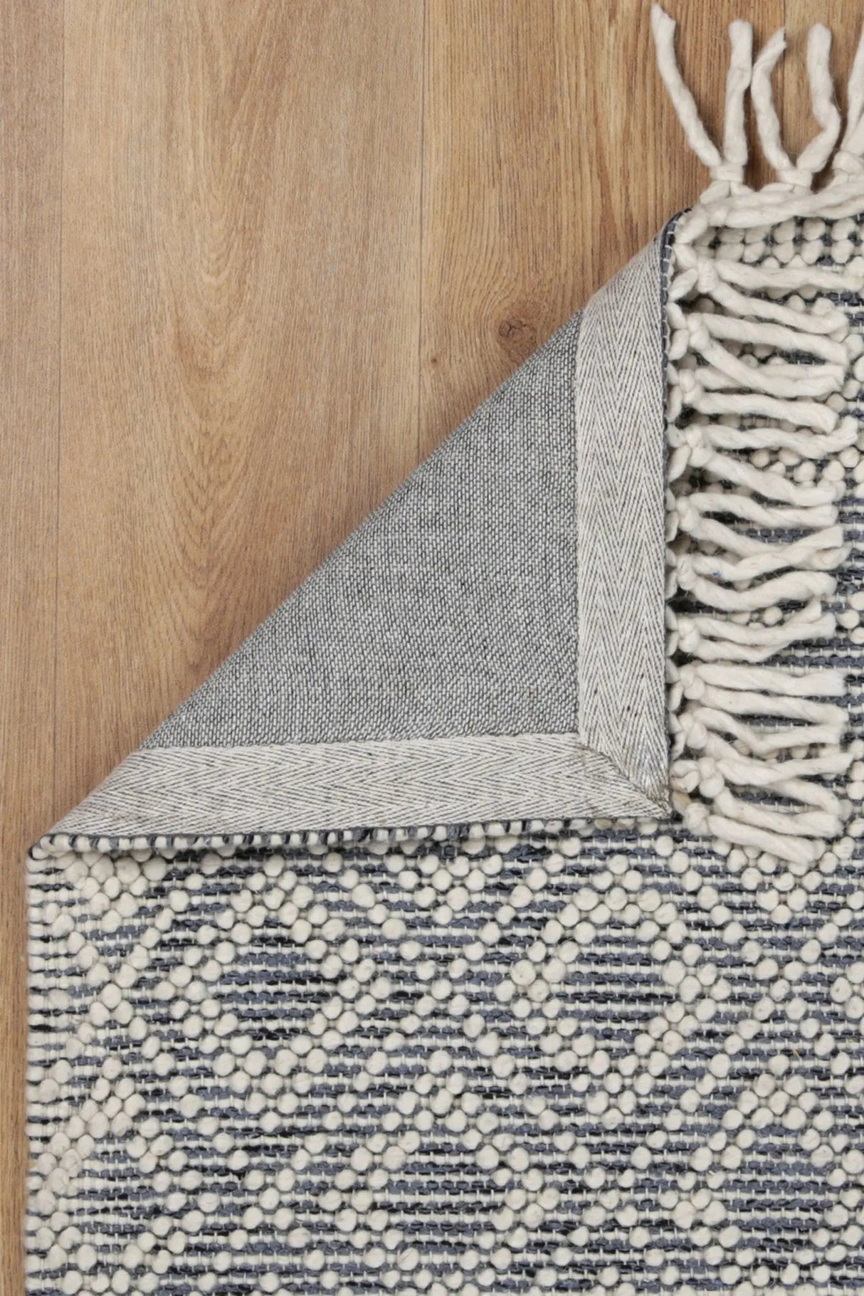 Lumina Diamond Beige Transitional Rug BRAVEN