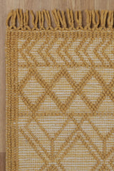 Lumina Mustard Transitional Rug BRAVEN