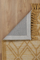 Lumina Mustard Transitional Rug BRAVEN