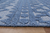 Lumina Otto Blue Transitional Rug BRAVEN