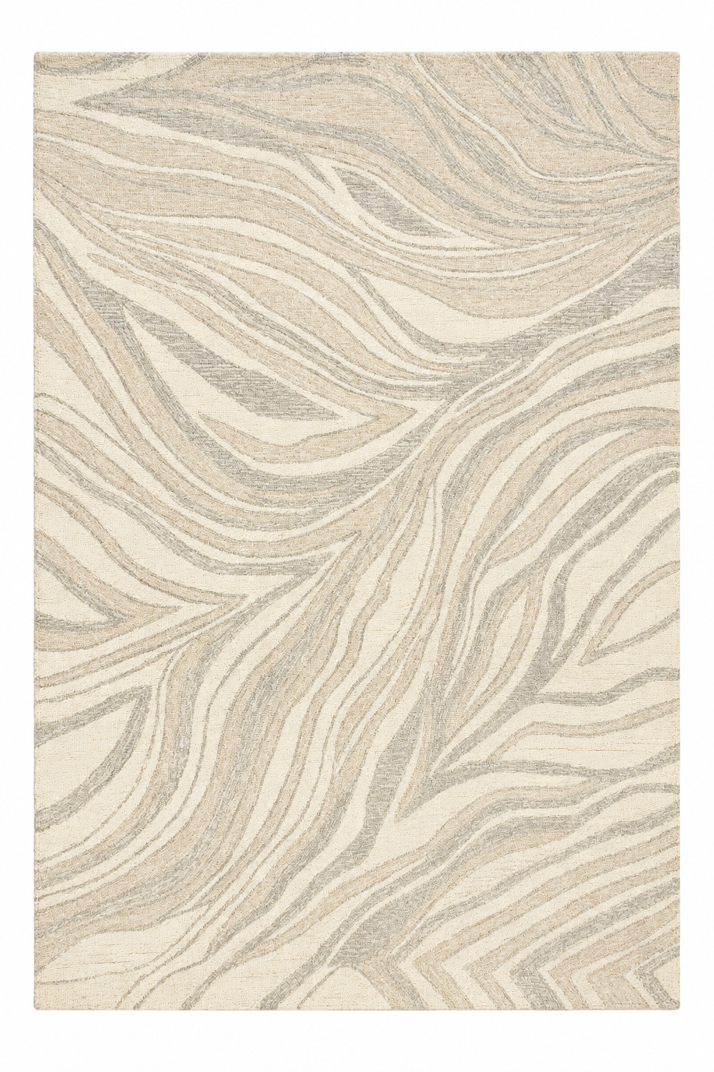 Palemo Polyester&Wool Handtufted Mineral