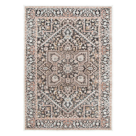 Meadow Traditional Pink Rug BADE