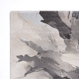 Milas Rug Marble Bloom Design in Grey & Beige DecoRug