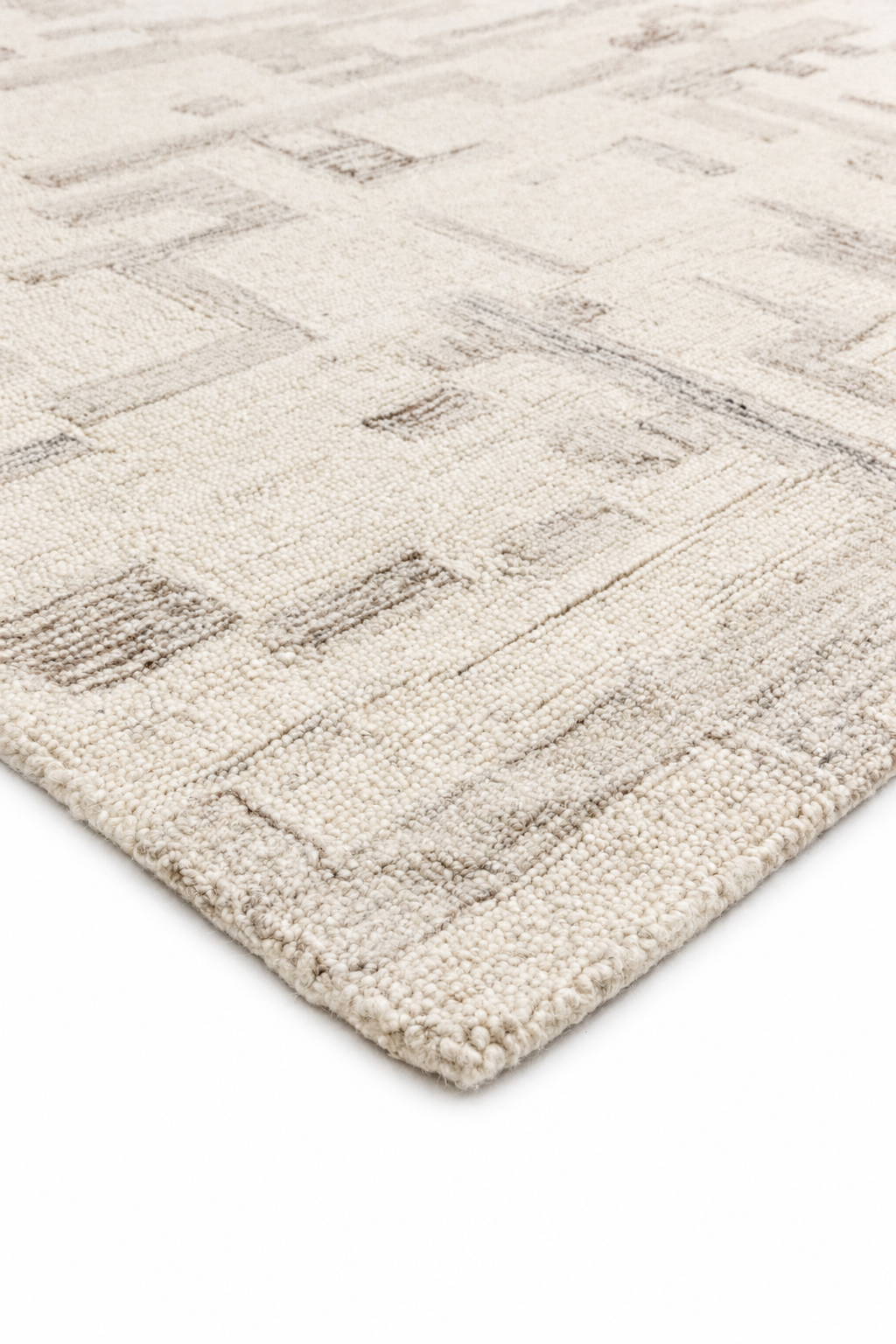 Palemo Clay Polyester&Wool Handtufted