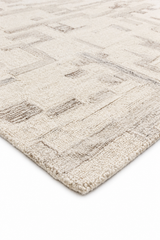 Palemo Clay Polyester&Wool Handtufted