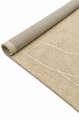 Palemo Polyester&Wool Handtufted Orbit Beig