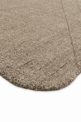 Palemo Polyester&Wool Handtufted Otis Brn
