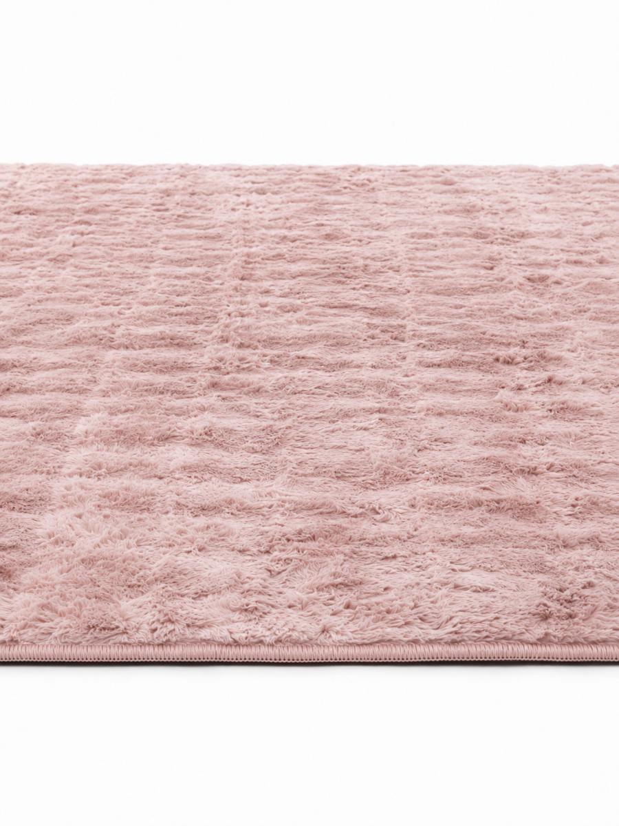 Cloud Plush Rug - Dusty Pink