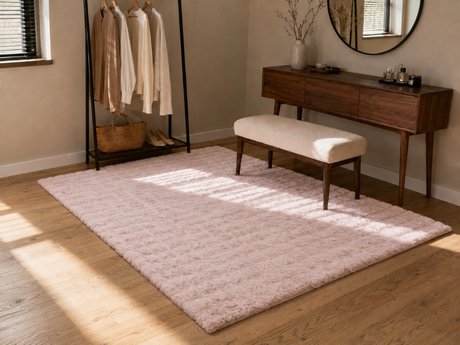 Cloud Plush Rug - Dusty Pink