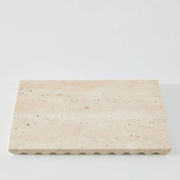 Rectangle Travertine Tray Large KAILE