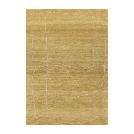 Rennie Moss Wool Rug JAVIHOME