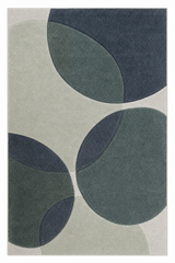 Orbit Blue Floor Rug