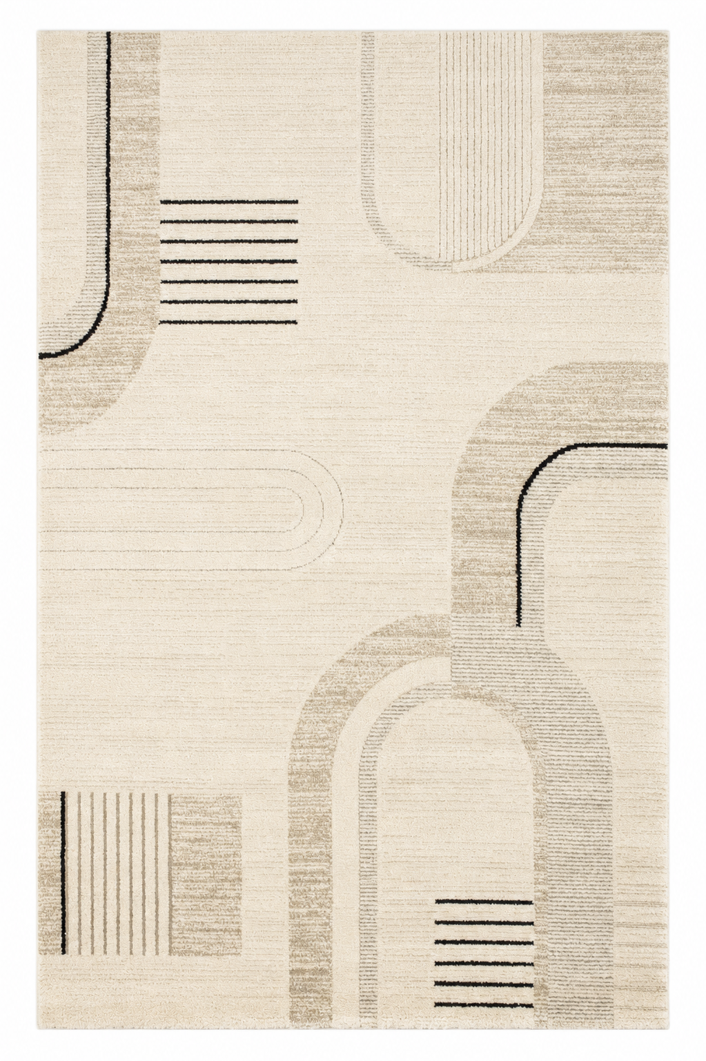 Leo Geometric 2310 Cream