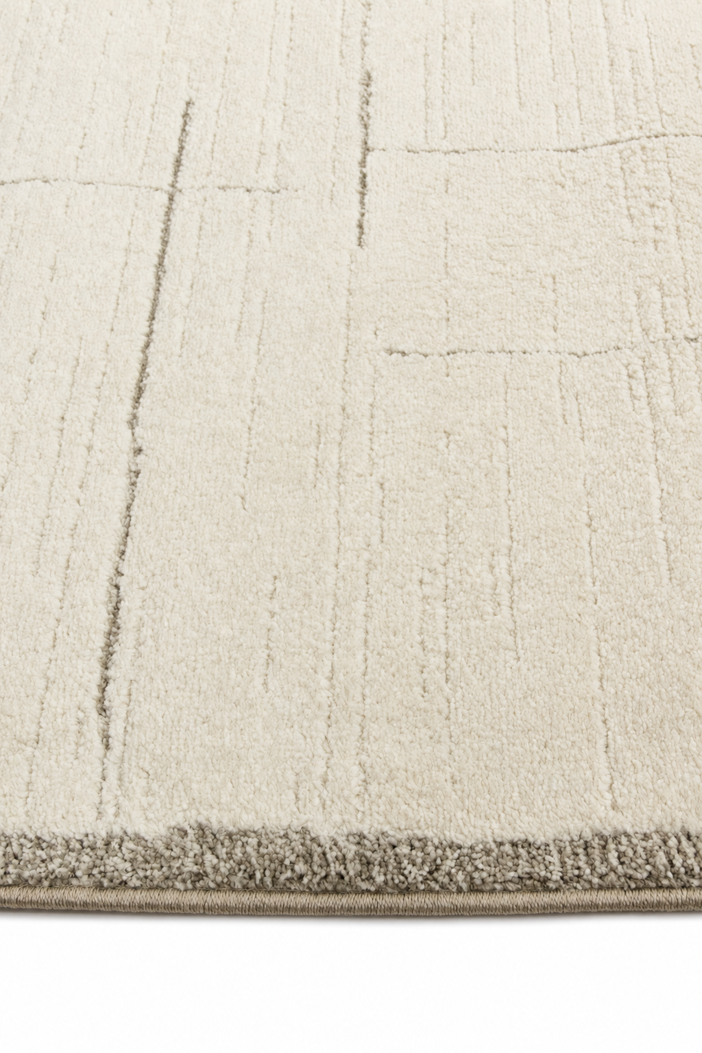 Leo Grid 02308 Cream