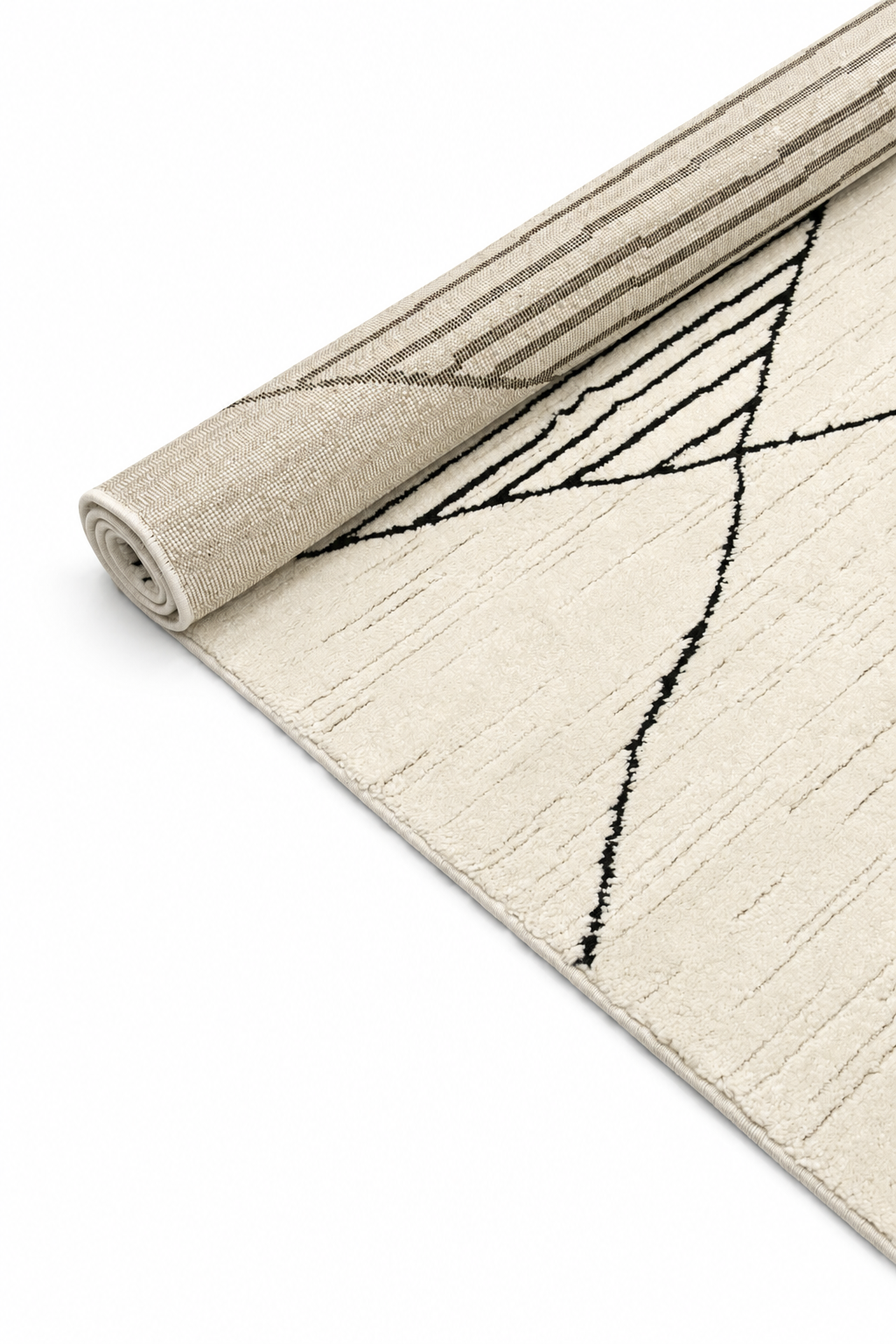 Leo Geometric 2312 Cream/Black