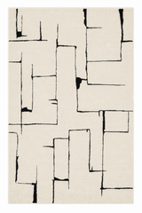 Leo Abstract Line 02309 Cream