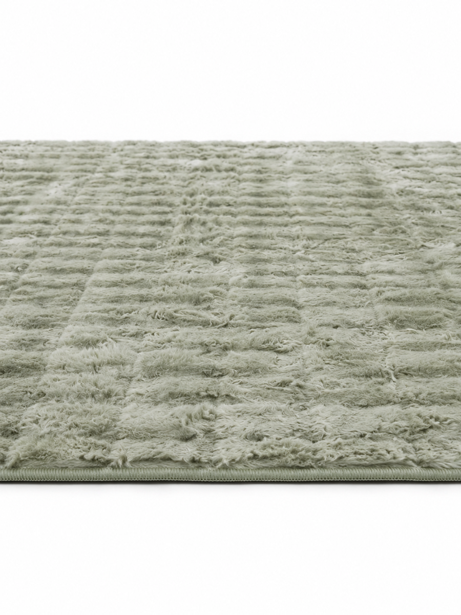 Cloud Plush Rug - Sage Green