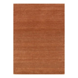 Selina Rust Wool Rug JAVIHOME