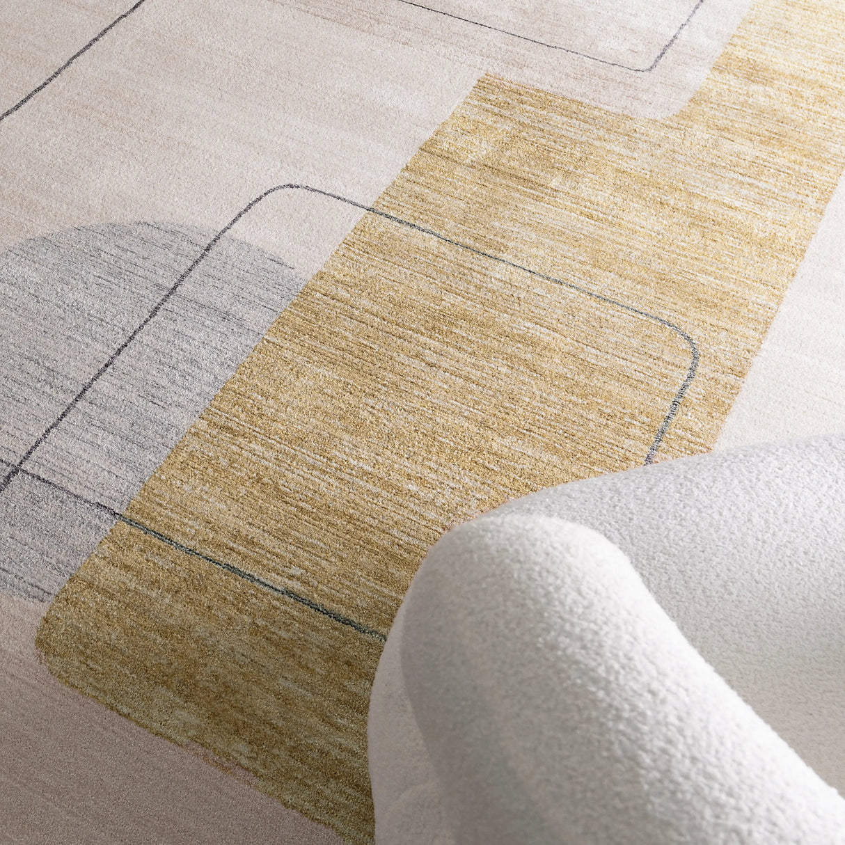 Sierra Abstract Ivory Beige BADE