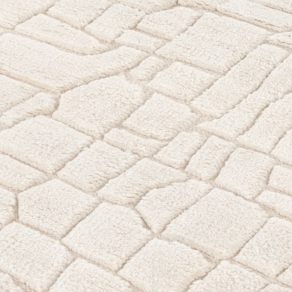 Tasman Ivory Wool Rug DREAMHOME