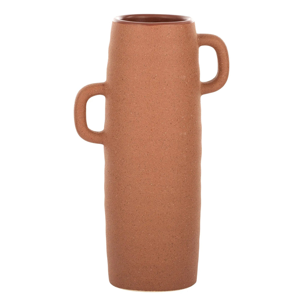 Taul Ceramic Vase 14.5x25.5cm Tan# COAST