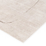 Vale Abstract Ivory Blue Rug BADE