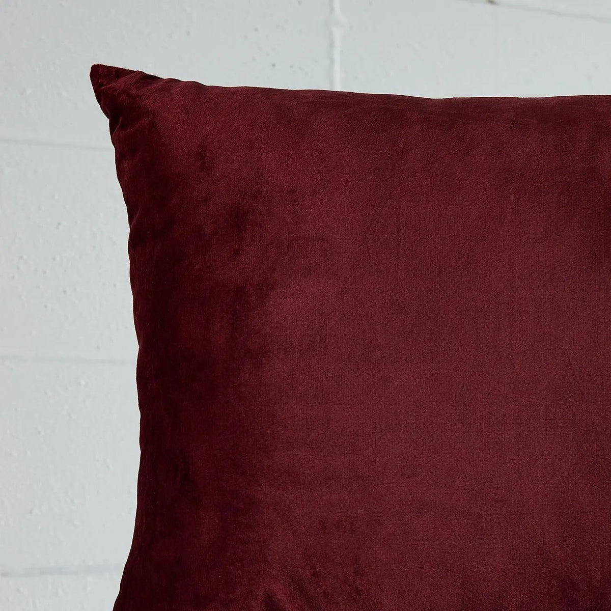 Velvet Feather Cushion Mulberry 60cm KAILE