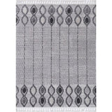 Zellige Grey Patterned Rug decorugonline