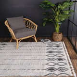 Zellige Grey Patterned Rug decorugonline