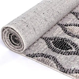 Zellige Grey Patterned Rug decorugonline