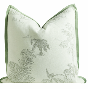 Tranquil Cushion Jade 55x55cm