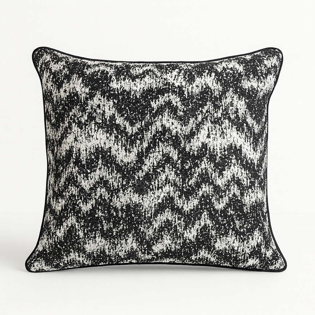 Melody Cushion Black 55X55Cm