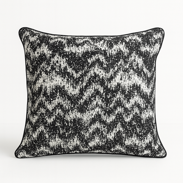 Melody Cushion Black 55X55Cm