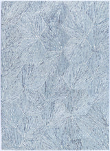 Astrid Hexagon Blue Rug