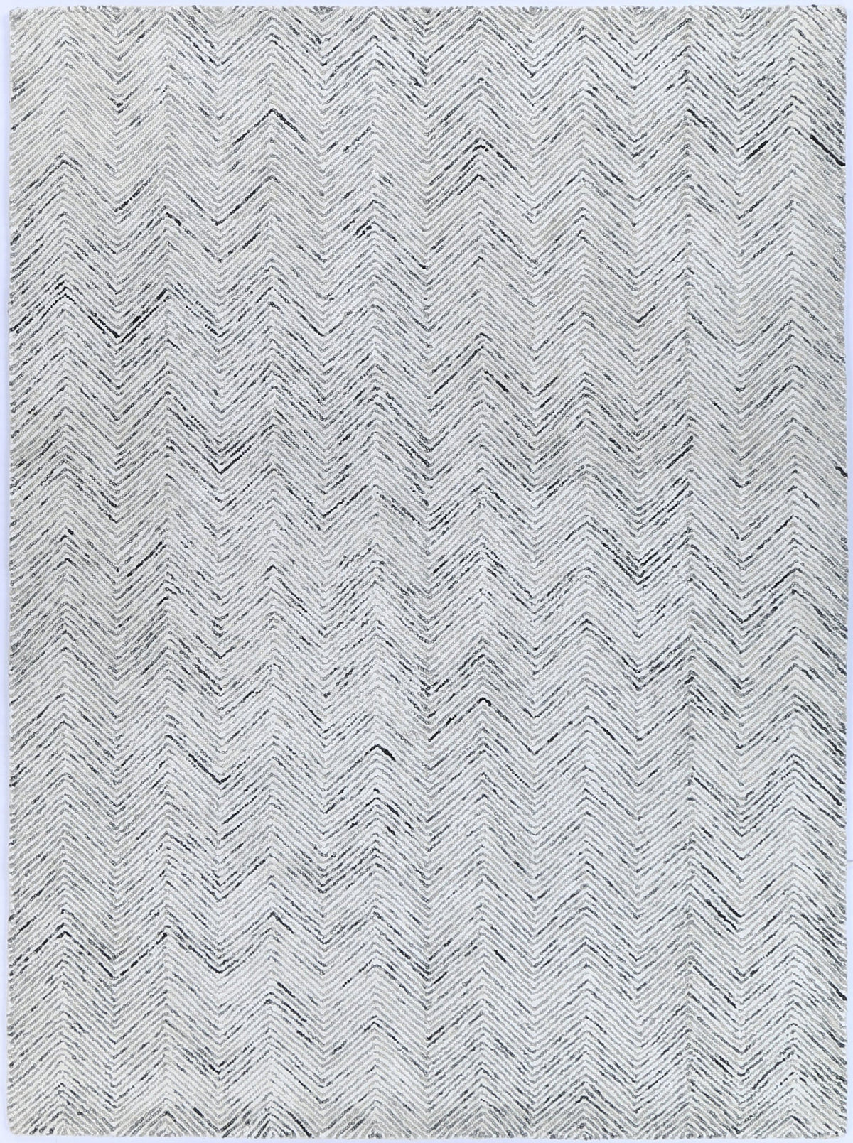 Astrid Herringbone Grey Rug