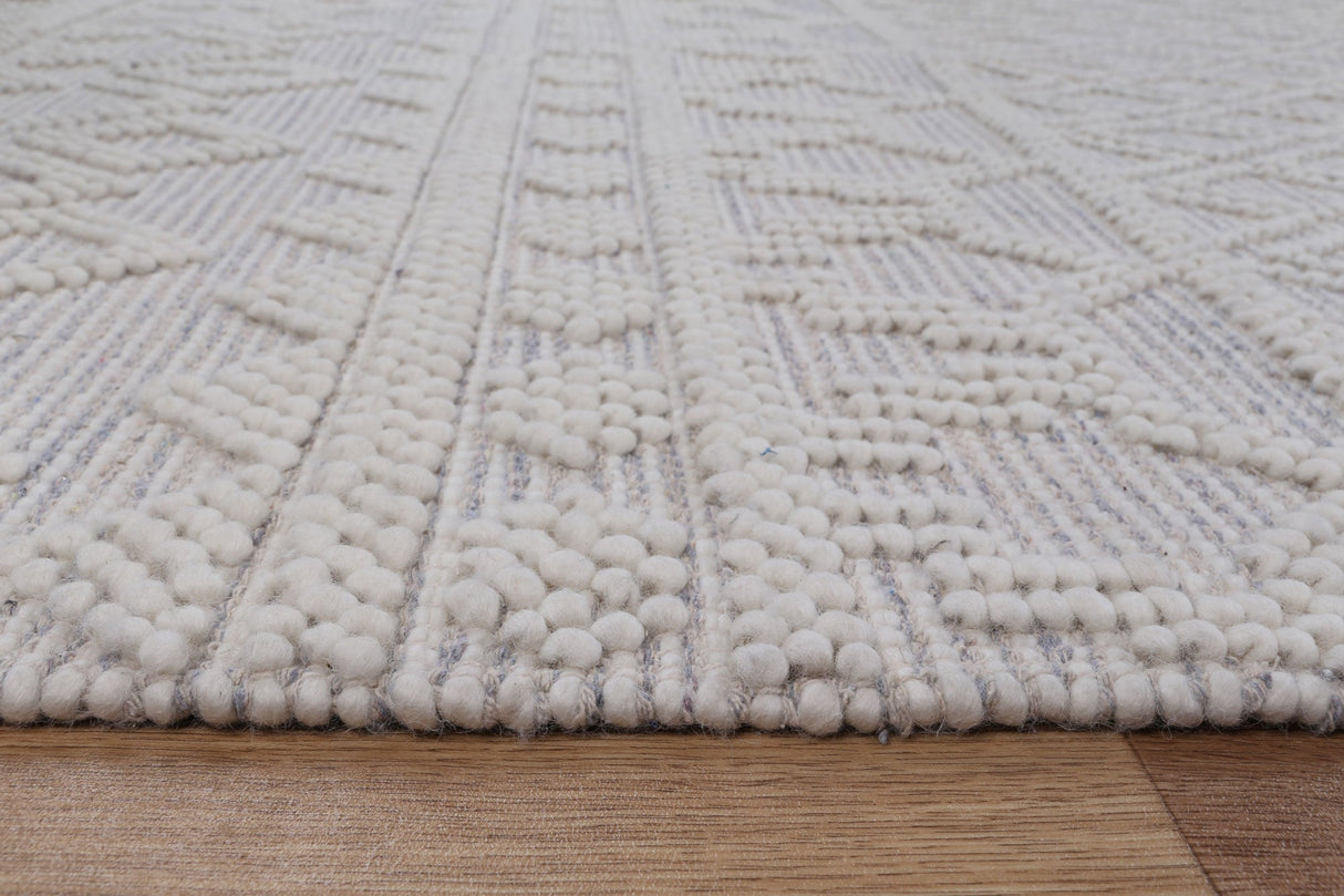 Perla Handwoven Wool Perl-07 Grey (Dc)