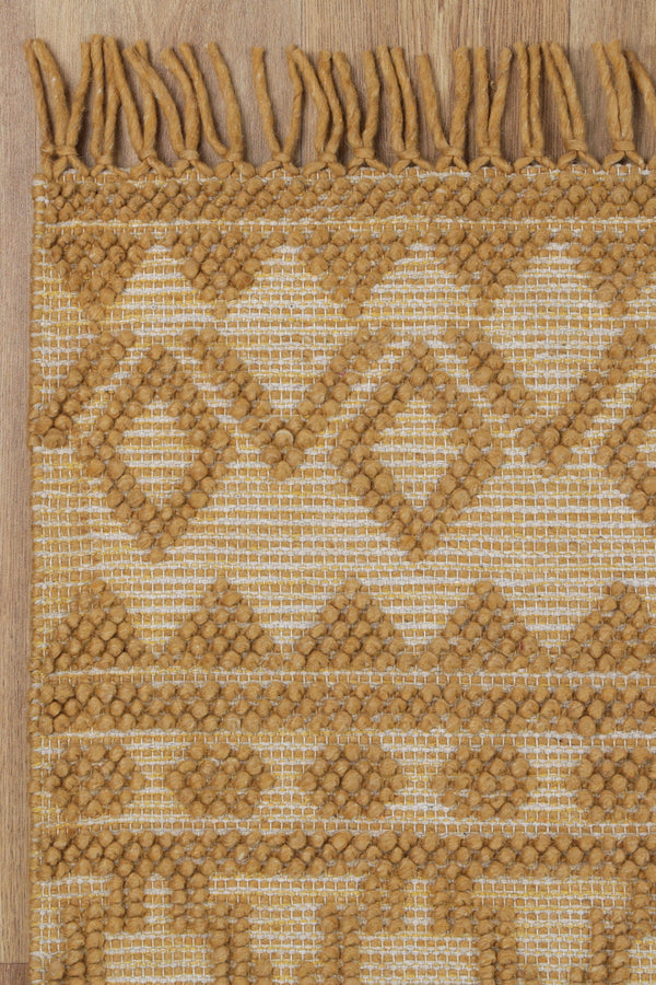 Perla Rue Mustard Rug